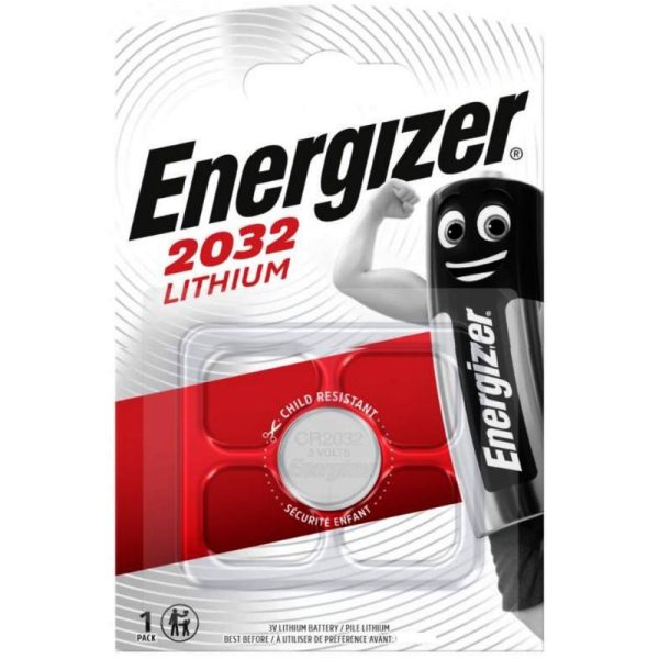 Energizer : 1 pile bouton CR2032