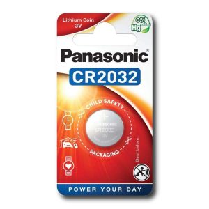 Pile CR2032 Panasonic | Blister de 1 à 6 Piles Lithium